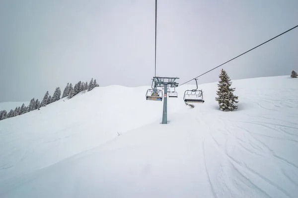 Cable Car Mountain Sonnenkopf — Stock Photo, Image