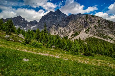 Avusturya Alpleri'nde güzel dağlar