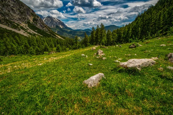 Wunderschöne Berge Den Österreichischen Alpen — Stockfoto