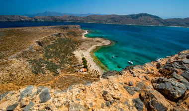 Yunanistan 'daki güzel Gramvousa adası