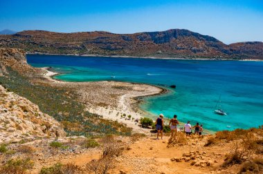Yunanistan 'daki güzel Gramvousa adası