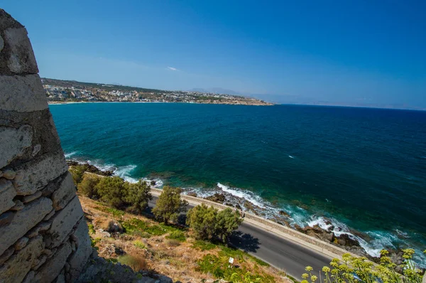 Uitzicht Vanaf Fortezza Van Rethymno — Stockfoto