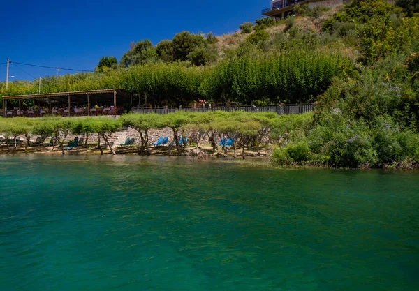 Yunanistan Girit Adasında Kournas Gölü — Stok fotoğraf