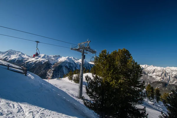 Skilift Acherkogel Österreich — Stockfoto