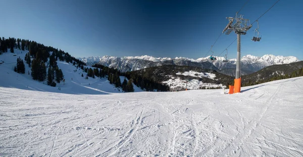 Skipiste Acherkogel Ötztal — Stockfoto