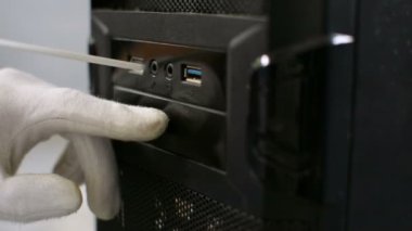 Yüksek basınç Pc kişisel bilgisayar açık yönetim kurulu Usb kapalı üfleme toz temizleme