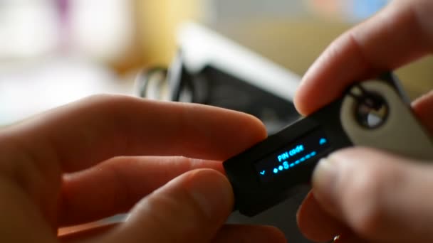 cryptocurrency wallet enter a pin