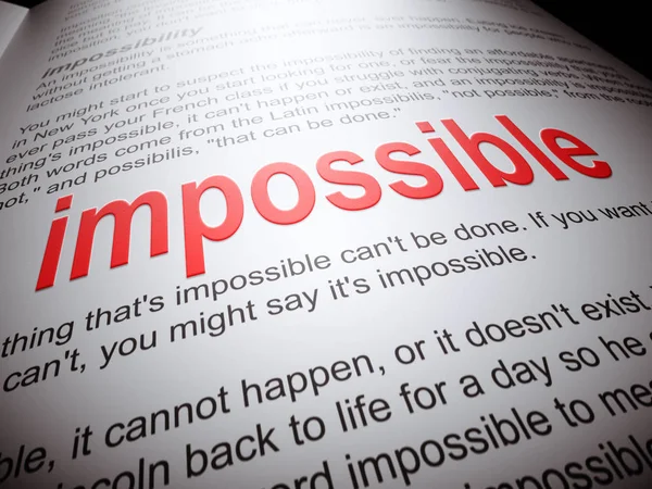 Impossible - Dictionary Series