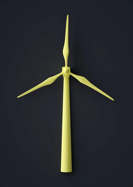 Abstract Wind Turbine Symbol