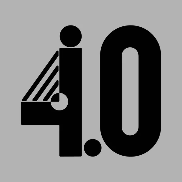 4,0 Sanayi Devrimi imzalayın. 4 ben 0 -  