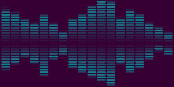 Soyut vektör öğesi müzik Equalizer