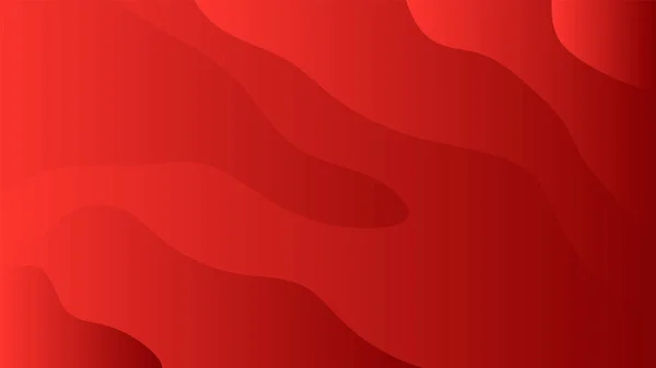 Copertina astratta vettoriale rossa. Modello per il vostro business design — Vettoriale Stock