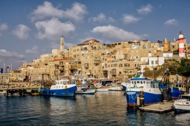 Jaffa akşam güneş ışığında