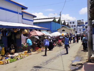 Mombasa, Kenya Doğu Afrika'nın tropik kıyısında.2018