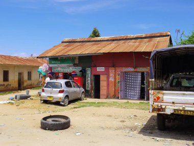 Mombasa, Kenya Doğu Afrika'nın tropik kıyısında.2018