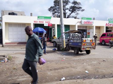 Mombasa, Kenya Doğu Afrika'nın tropik kıyısında.2018