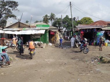 Mombasa, Kenya Doğu Afrika'nın tropik kıyısında.2018