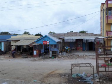 Mombasa, Kenya Doğu Afrika'nın tropik kıyısında.2018