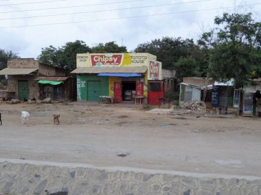 Mombasa, Kenya Doğu Afrika'nın tropik kıyısında.2018