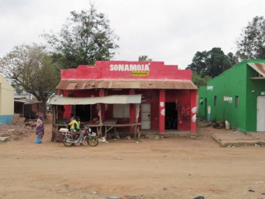 Mombasa, Kenya Doğu Afrika'nın tropik kıyısında.2018