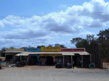 Mombasa, Kenya Doğu Afrika'nın tropik kıyısında.2018