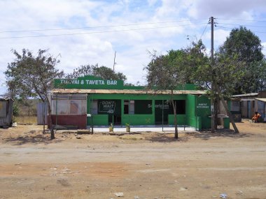 Mombasa, Kenya Doğu Afrika'nın tropik kıyısında.2018