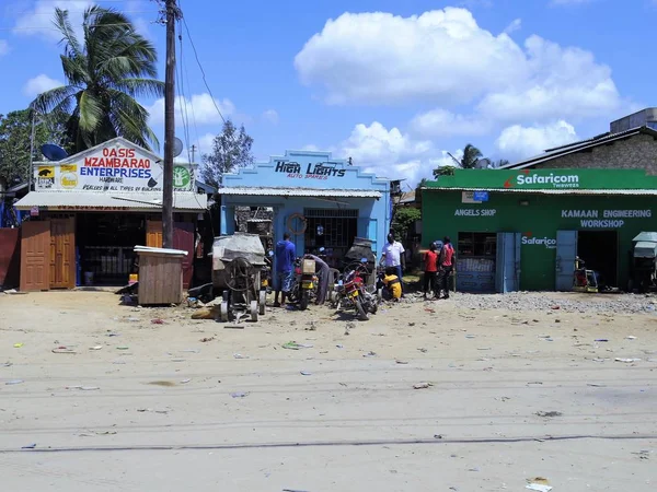 Mombasa Dintorni Provincia Costiera Fotografia Strada 2018 — Foto Stock