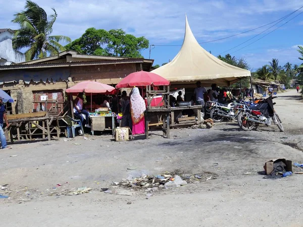 Mombasa Dintorni Provincia Costiera Fotografia Strada 2018 — Foto Stock