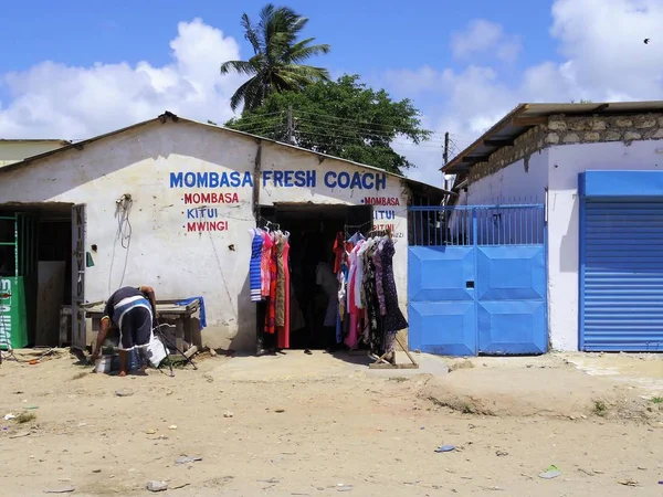 Mombasa Dintorni Provincia Costiera Fotografia Strada 2018 — Foto Stock