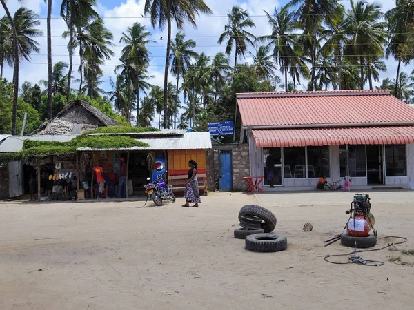 Mombasa Dintorni Provincia Costiera Fotografia Strada 2018 — Foto Stock