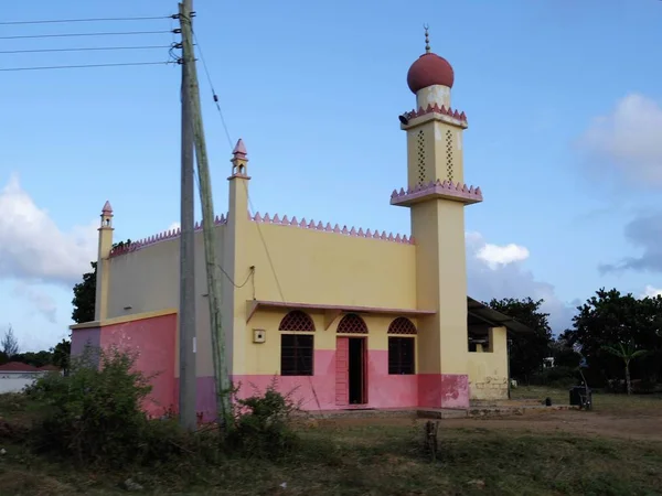 Islamic Mosque Coastal Area Mombasa Kenya 2018 — Stock Photo, Image