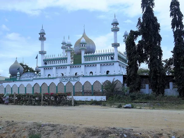 Исламская Мечеть Прибрежной Зоне Момбаса Кения 2018 Стоковое Фото
