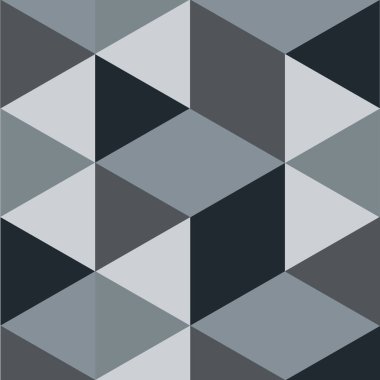 Mavi gri mozaik soyut arkaplan