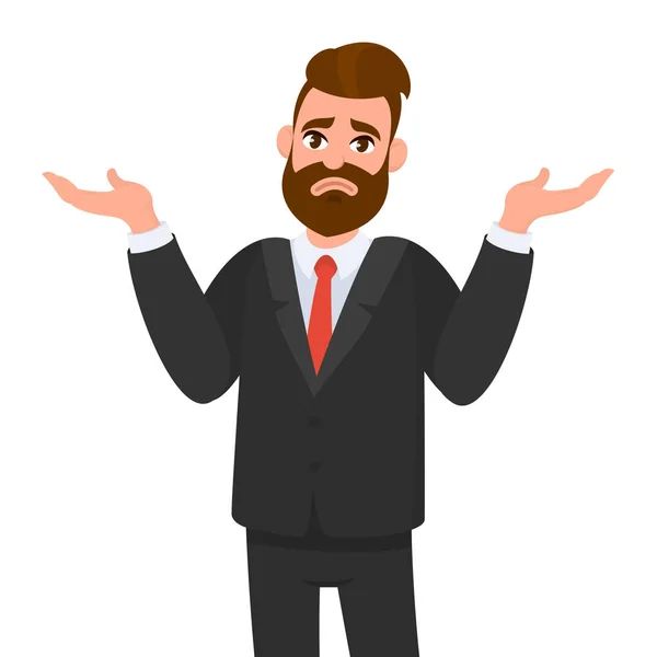 Tüh. Özür dilerim. - Bilmiyorum. - Neden? Genç iş adamı omuz silker, çaresiz bir hareket yapar ve ellerini açar, ne yapacağını bilmez..