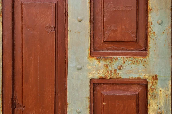 Eski Ahşap Doku Arka Plan Antika Eski Kapı Parçası Fotoğraf — Stok fotoğraf