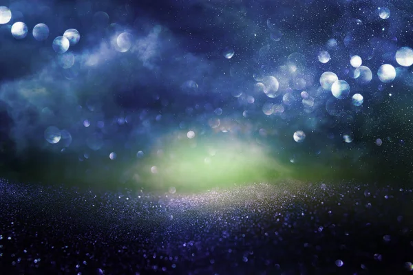 Glitter vintage ışıklar arka plan. de-odaklı