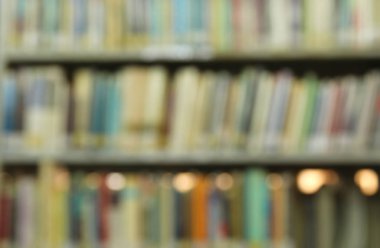 arka plan bulanık kitap Halk Kütüphanesi. Retro tarzı, görüntü bulanık