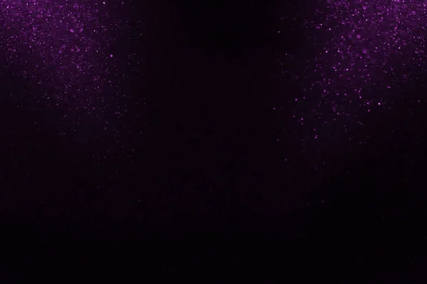 Purple Black Glitter Vintage Lights Background Defocused — Stock Photo, Image
