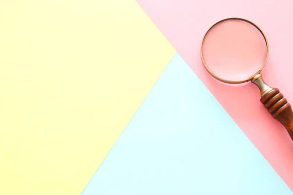 Pastel Renkli Kağıt Doku Soyut Geometrik Şekiller Çizgiler Modaya Uygun — Stok fotoğraf