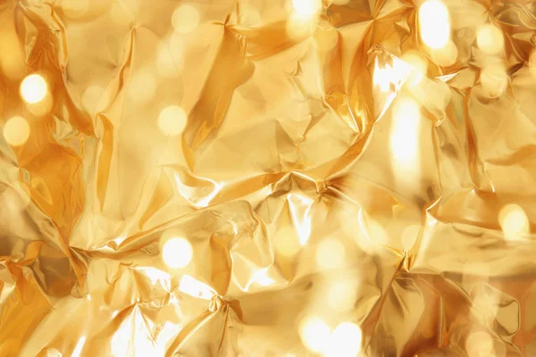 Golden Foil Texture Background — Stock Photo, Image