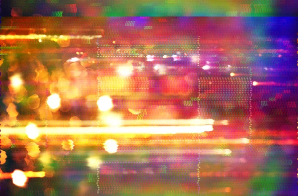 배경의 복고풍 스타일 디지털 사이버 기하학적 테스트 글리치 — 스톡 사진