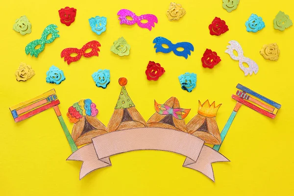 Purim Craft - Decorate Masks! - Jewish Moms & Crafters