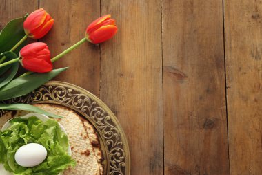 Pesah kutlama konsepti (Yahudi bayramı tatili).