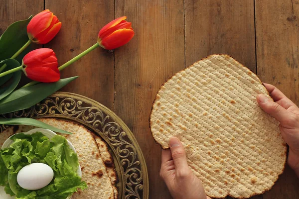 Pesah Celebration Concept Jewish Passover Holiday — Stock Photo, Image