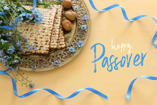 Pesah庆祝概念（犹太人逾越节）) — 图库照片