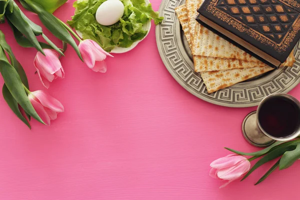 Pesah celebration concept (jewish Passover holiday) — Stock Photo, Image