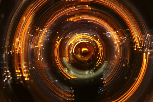 Koncepční obraz vidění Světla na konci tunelu. sci fi nebo mystery — Stock fotografie