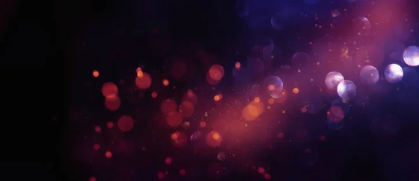 Abstracto brillo luces fondo. rojo, negro, púrpura y oro. Desenfocado. banner —  Fotos de Stock