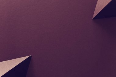 Geometrik şekillerin soyut arka planı. mor koyu tonları