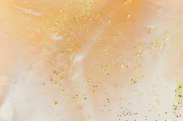 Абстрактный мраморный фон эффекта. золотые и белые творческие цвета. Красивая краска с добавлением золота . — стоковое фото